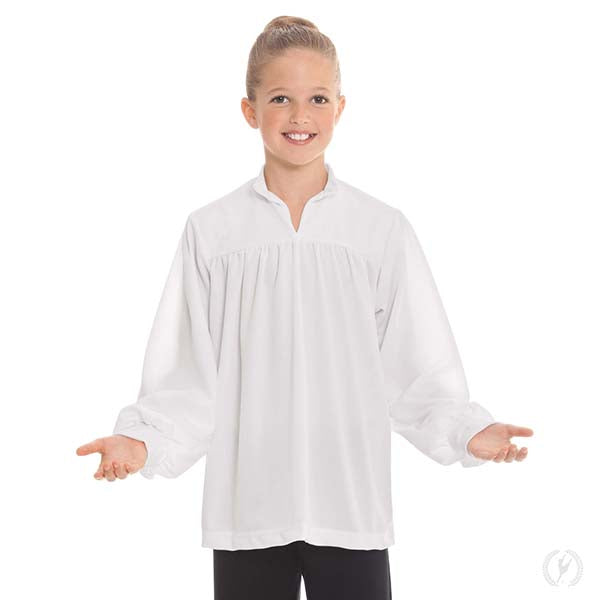 Humble Servant Open Collar Top - Unisex Child's - Eurotard 13831C